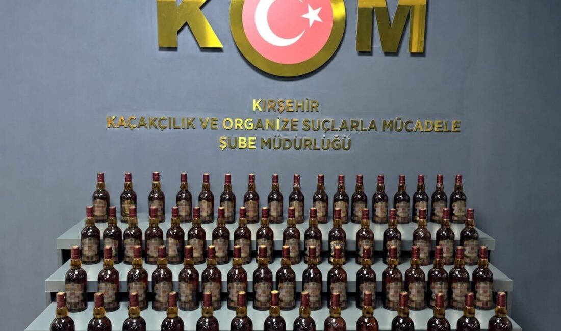 Kırşehir’de polis, Kaçakçılık ve Organize Suçlarla Mücadele (KOM) Şube Müdürlüğü