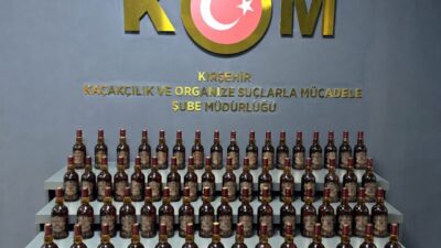 Kırşehir’de polis, Kaçakçılık ve Organize Suçlarla Mücadele (KOM) Şube Müdürlüğü