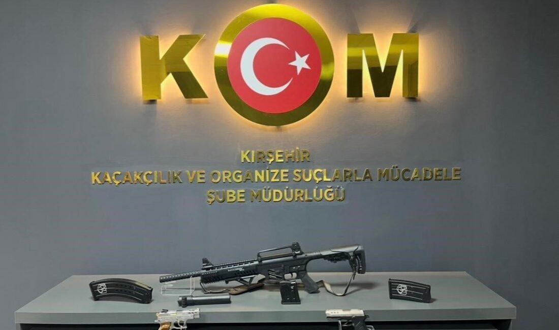 Kırşehir’de tefecilik ve yağma suçlarına karşı düzenlenen operasyonda 2 şüpheli
