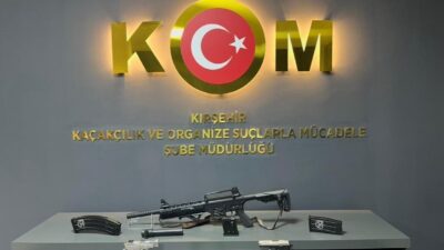 Kırşehir’de tefecilik ve yağma suçlarına karşı düzenlenen operasyonda 2 şüpheli