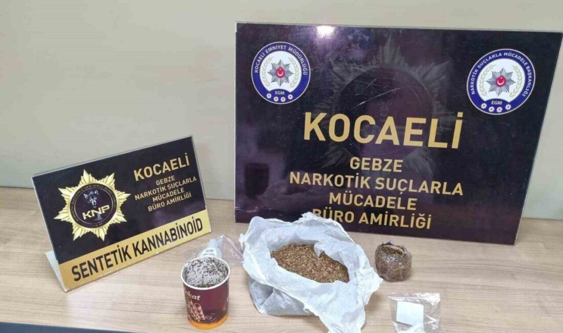 Kocaeli genelinde gerçekleştirilen uyuşturucu operasyonlarında sentetik kannabinoid, metamfetamin ve ecstasy