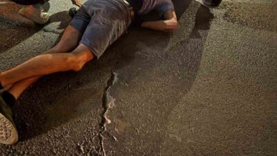 Kocaeli’nin Körfez ilçesinde meydana gelen trafik kazasında bir motosiklet sürücüsü