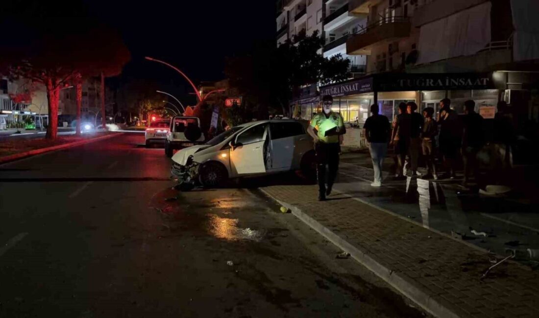 Antalya’nın Gazipaşa ilçesinde gece saatlerinde meydana gelen bir trafik kazası,