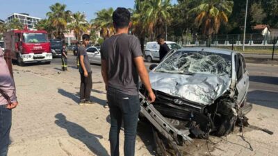 Serik ilçesinde meydana gelen trafik kazasında bir kişi yaralandı. Sabah