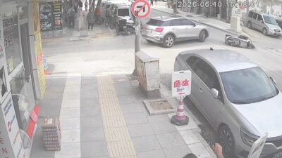 Elazığ’da Namık Çiftçi Caddesi’nde meydana gelen bir olayda, kontrolsüz şekilde