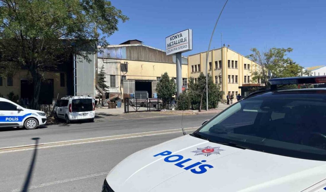 Konya’da bir metal fabrikasında yaşanan patlama sonrası çıkan yangın, büyük