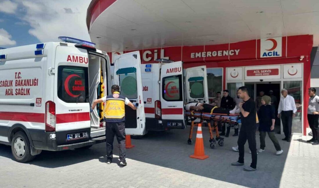 Konya’nın Karapınar ilçesinde meydana gelen trafik kazasında, aynı aileden 4