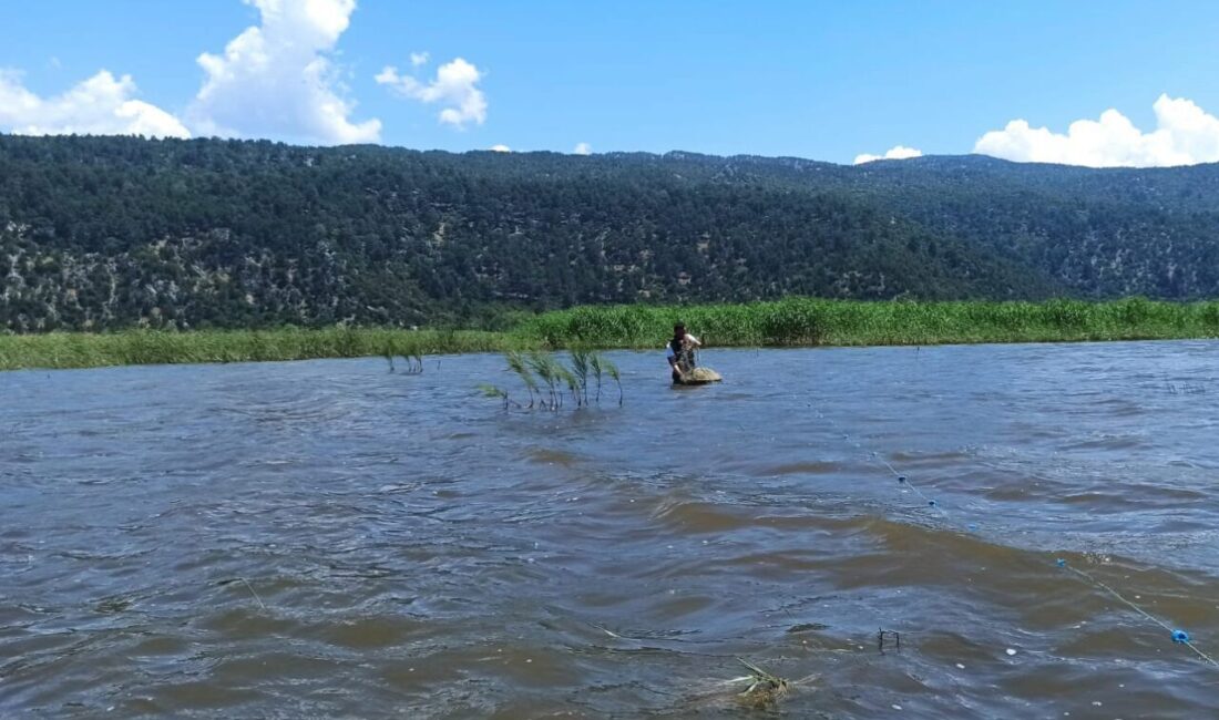 Eğirdir ilçesine bağlı Kovada Gölü’nde dronlarla desteklenen denetimler sonucunda, yasa