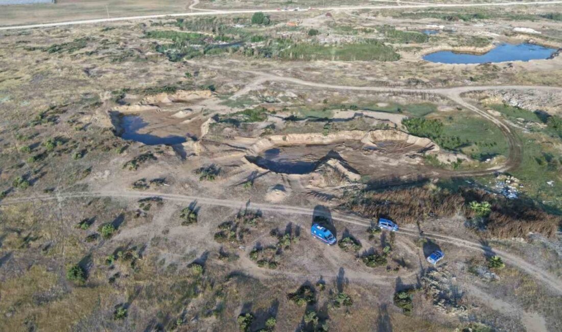 Manavgat ilçesinde, Ulualan Mevkiinde kum hırsızlığına karşı jandarma ekipleri tarafından