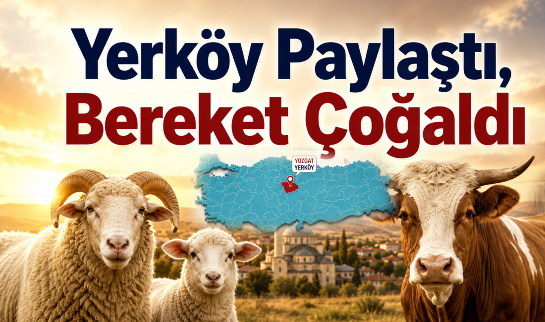 Türkiye Diyanet Vakfı Yerköy Şubesi, 2026 yılı vekaletle kurban organizasyonuna