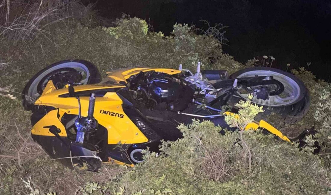 Kuşadası’nda meydana gelen motosiklet kazasında, 1’i ağır olmak üzere 2