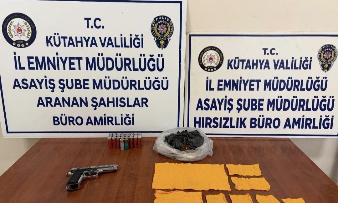 Kütahya İl Emniyet Müdürlüğü Asayiş Şube Müdürlüğü ekipleri, şehir genelinde
