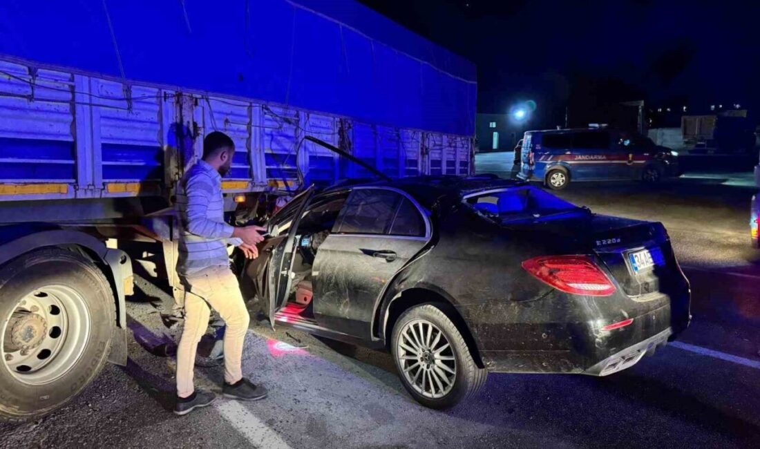 Kozluk ilçesinde bir akaryakıt istasyonundan çıkan tırın altına giren bir