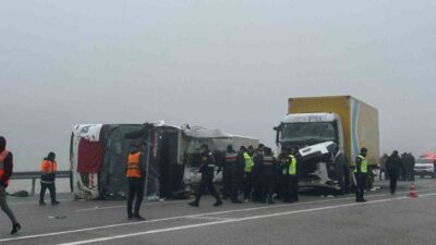 Malatya’da gerçekleşen yolcu otobüsü kazasında 5 kişi hayatını kaybetti ve
