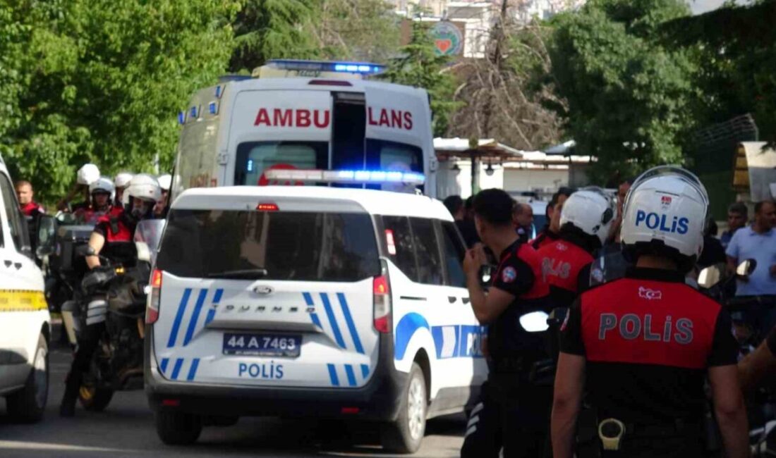 Malatya’da meydana gelen bir olayda, aile içi bir tartışma cinnet