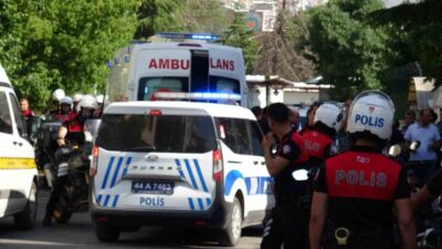 Malatya’da meydana gelen bir olayda, aile içi bir tartışma cinnet