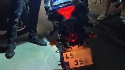 Salihli ilçesinde polis ekipleri tarafından gerçekleştirilen denetimlerde, çevreyi rahatsız eden