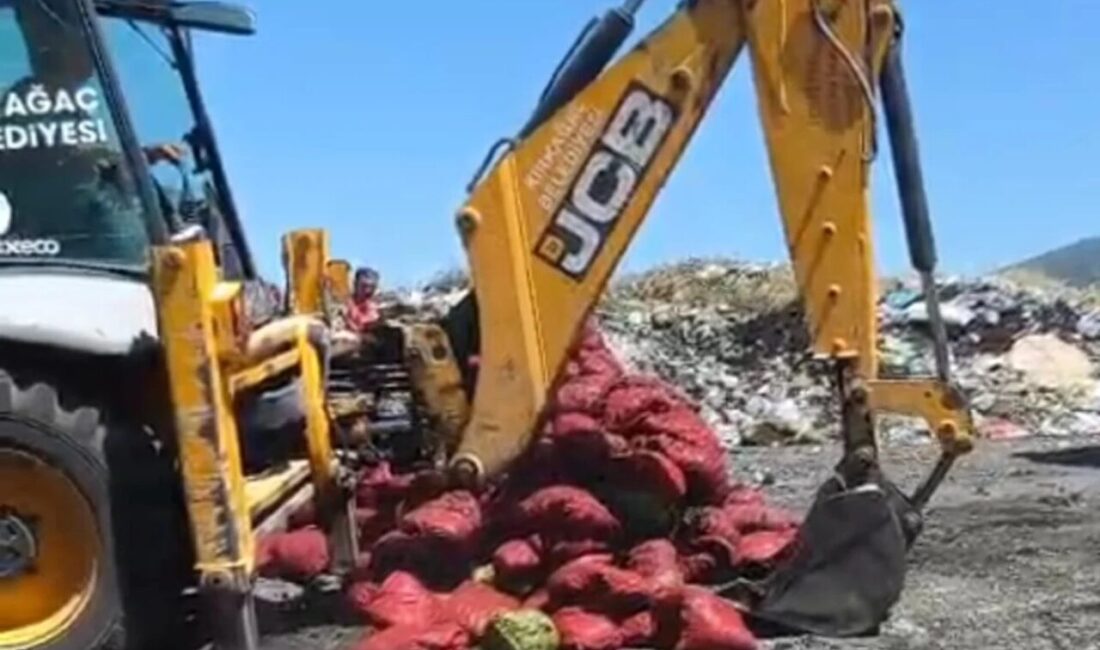 Kırkağaç ilçesinde yapılan kontrollerde, menşei belli olmayan toplam 4 ton