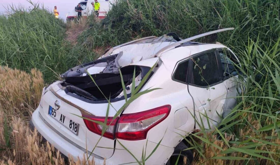 Manisa’nın Salihli ilçesinde meydana gelen trafik kazasında 2’si çocuk 3