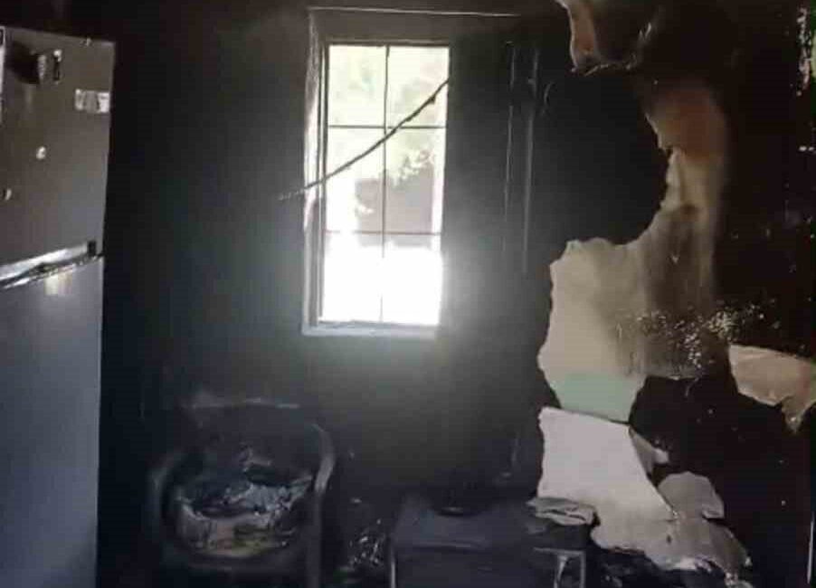 Mardin’in Kızıltepe ilçesinde bir evde başlayan yangında 7 yaşındaki bir