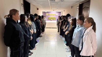 Hatay’ın İskenderun ilçesinde polis ekipleri, SPA ve masaj salonlarına yönelik