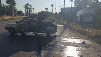 Tarsus ilçesinde meydana gelen ardışık trafik kazasında bir kişi hayatını