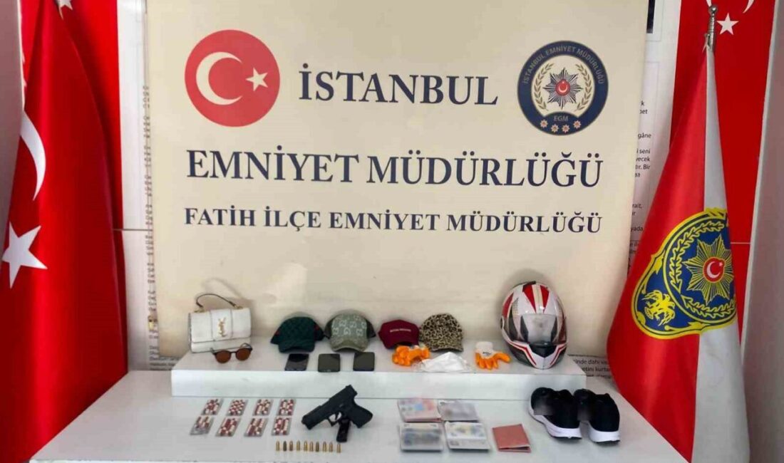 Fatih ilçesinde meydana gelen iki ayrı kapkaç olayının zanlıları, Beyoğlu’nda