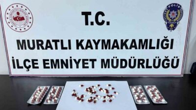 Muratlı ilçesindeki Emniyet Müdürlüğü Asayiş Büro Amirliği’ne bağlı narkotik suçlarla