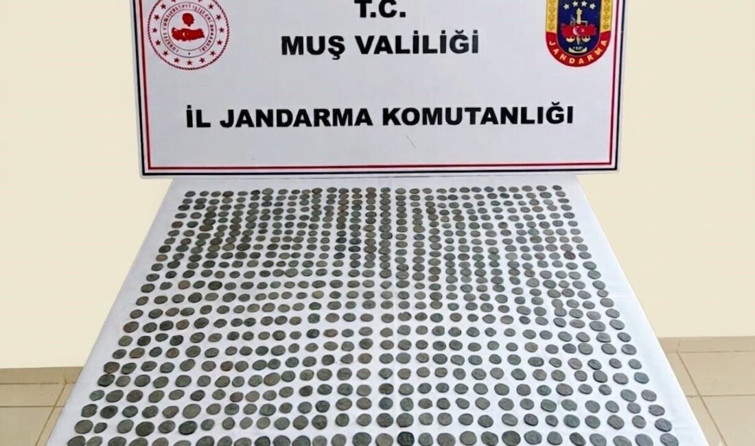Muş’un Bulanık ilçesinde jandarma tarafından gerçekleştirilen operasyonda, Bizans dönemine ait