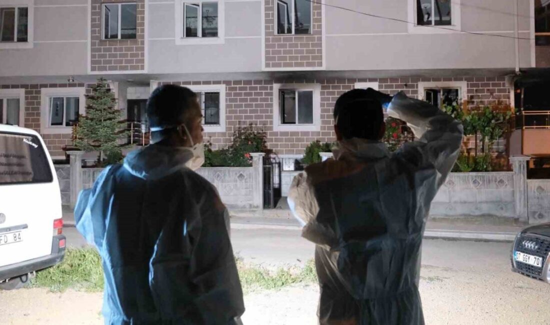 Karaman ilinde bir evin mutfağında meydana gelen patlama sonucu çıkan