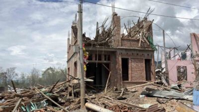 Myanmar’da yaşanan ve nedeni henüz belirlenemeyen bir patlama sonucu en