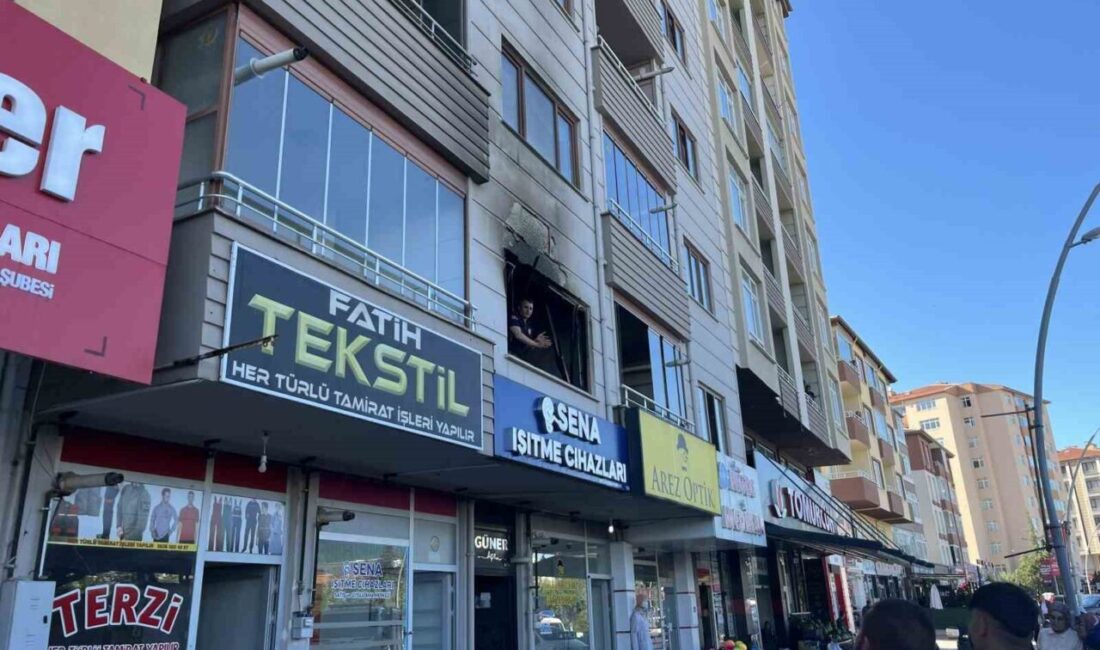 Niğde’deki bir apartman dairesinde meydana gelen yangın, itfaiye ekiplerinin zamanında
