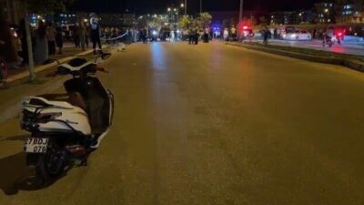 Nizip ilçesinde iki motosikletin çarpışması sonucu meydana gelen kaza, 4