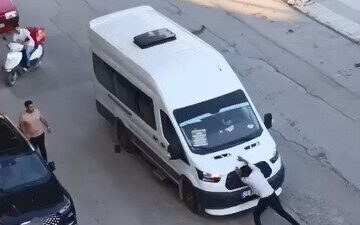Elazığ’da, Kazım Karabekir Caddesi’nde yaşanan olayda bir kişi, aniden bir