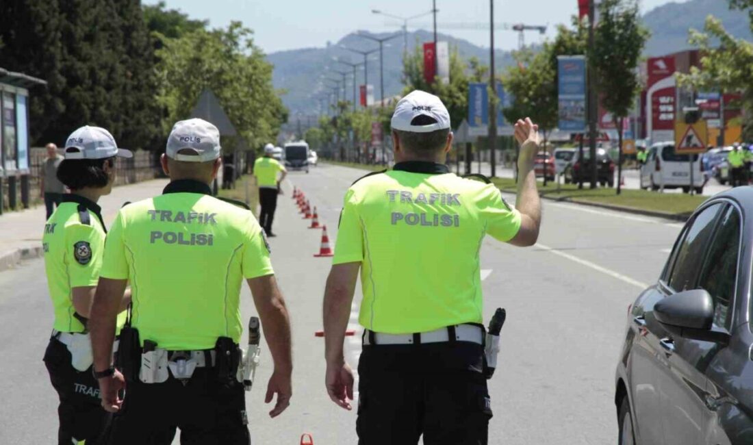 Ordu ilinde son bir haçta trafik ekipleri tarafından gerçekleştirilen denetimlerde