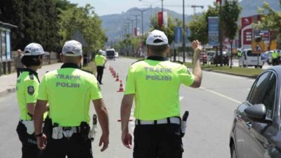 Ordu ilinde son bir haçta trafik ekipleri tarafından gerçekleştirilen denetimlerde