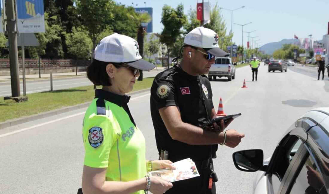 Ordu’da trafik ekipleri son bir hafta içinde 22 bin 33