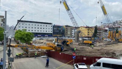 Ordu ilinde bir iş makinesinin devrilmesi sonucu operatör yaralandı. Olay,