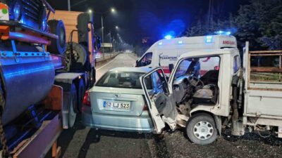 Ünye ilçesinde meydana gelen trafik kazasında bir kişi hayatını kaybetti