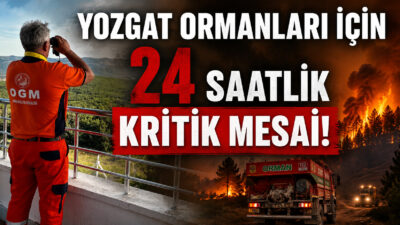 Yozgat genelinde hava sıcaklıklarının artmasıyla birlikte orman yangınlarına karşı alınan