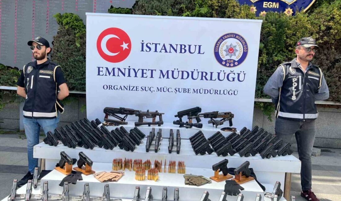İstanbul’da son bir ay içinde, motosikletli suç çeteleri ve silah