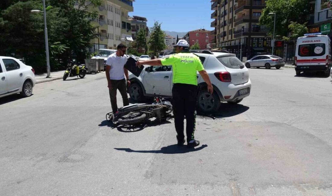 Malatya’da meydana gelen trafik kazasında bir kişi yaralandı. Kaza, bugün