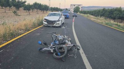 Adıyaman’ın Gölbaşı ilçesinde otomobil ile motosikletin çarpışması sonucunda 4 kişi