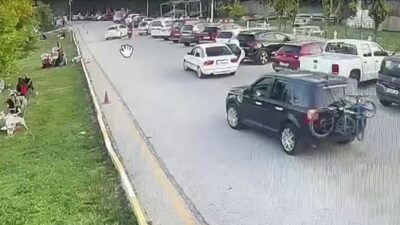 Bilecik’te meydana gelen trafik kazasında bir otomobil ile bir motosikletin