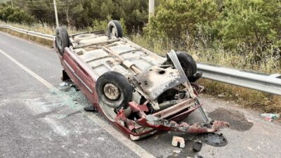 Kula ilçesinde meydana gelen trafik kazasında 2 kişi yaralandı. Olay,