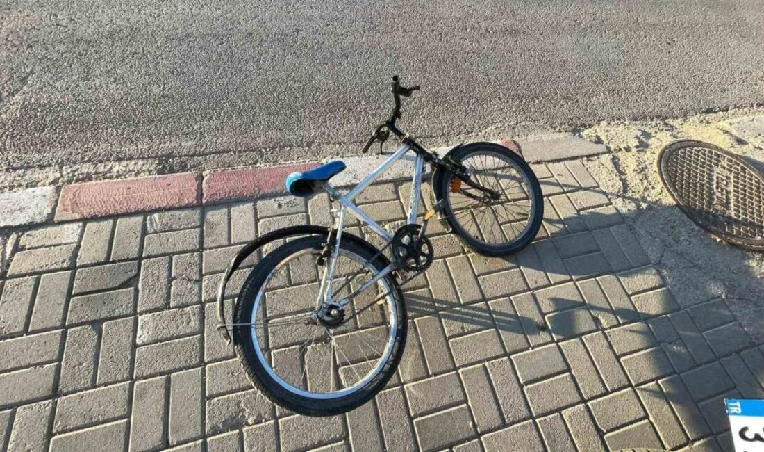 Karaman’da bir otomobilin çarptığı 9 yaşındaki bisikletli çocuk yaralandı. Olay,