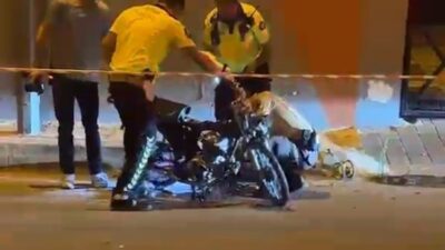 Mersin’in Erdemli ilçesinde motosiklet sürücüsü, otomobille çarpışarak yaşamını yitirdi. Kaza,