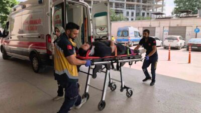 Bursa’nın İnegöl ilçesinde meydana gelen trafik kazasında bir motosiklet sürücüsü,