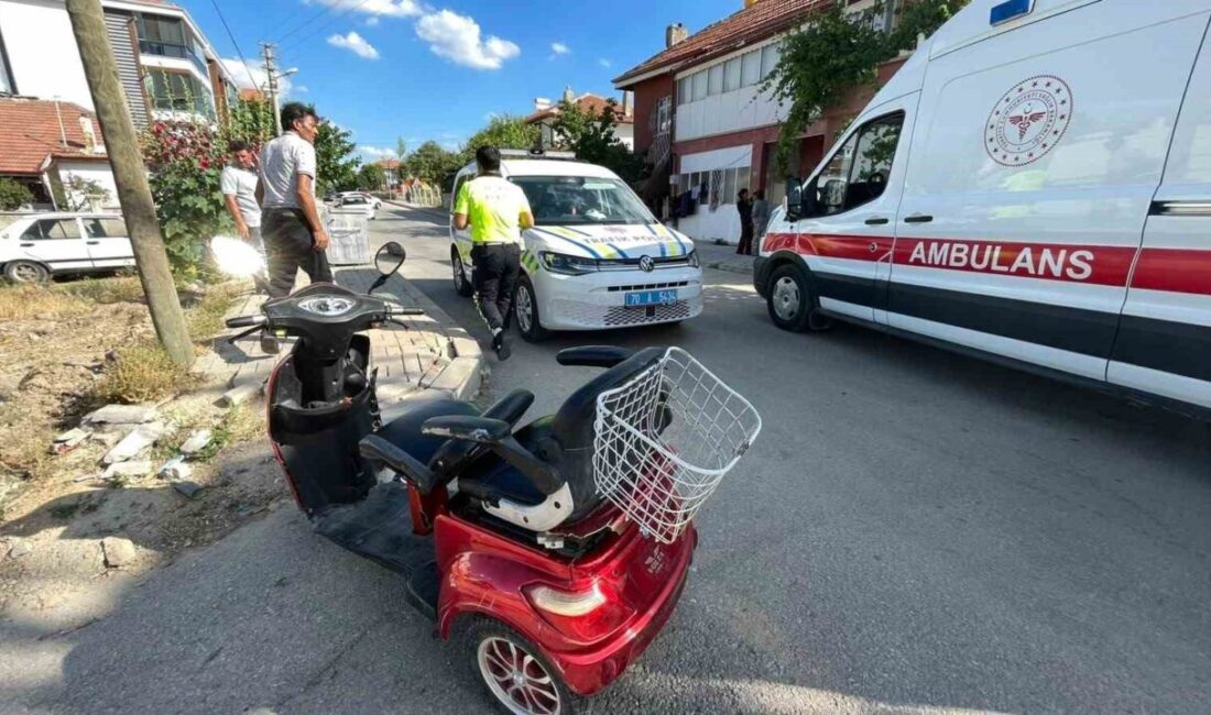 Karaman’da yaşanan trafik kazasında, Zembilli Ali Efendi Mahallesi 764. Sokak’taki