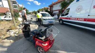 Karaman’da yaşanan trafik kazasında, Zembilli Ali Efendi Mahallesi 764. Sokak’taki